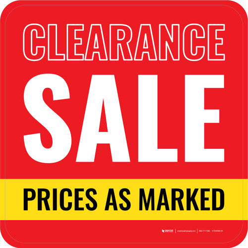 CLEARANCE