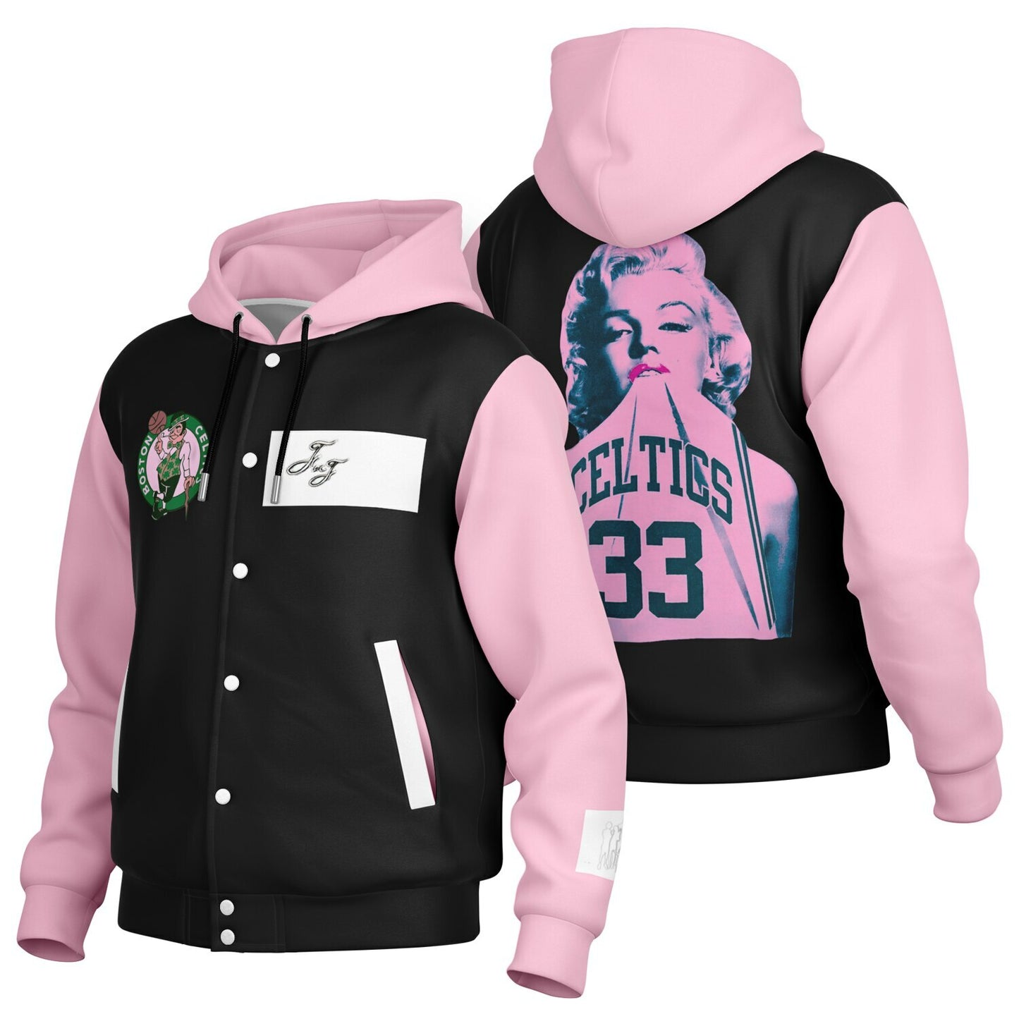 FNFOE Hooded Baseball Jacket