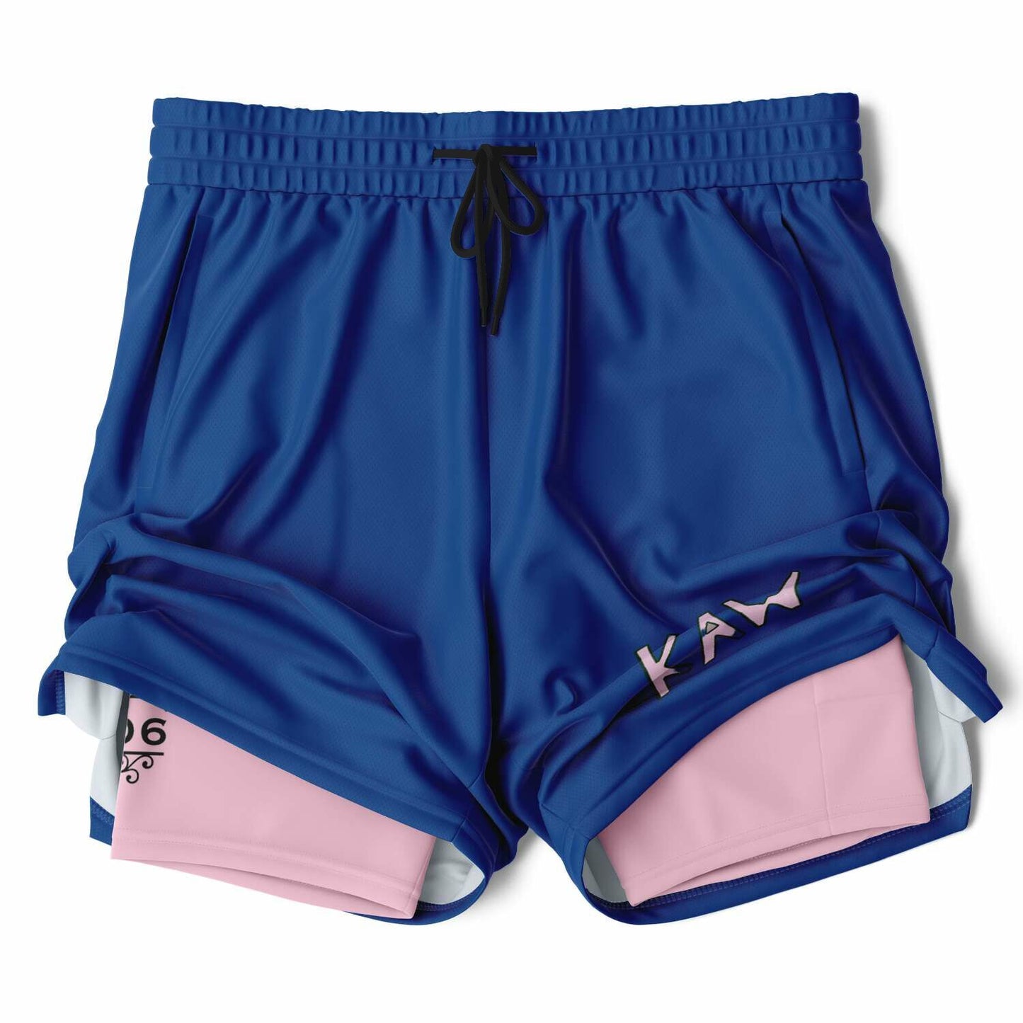KAW Pink 2-in-1 Shorts