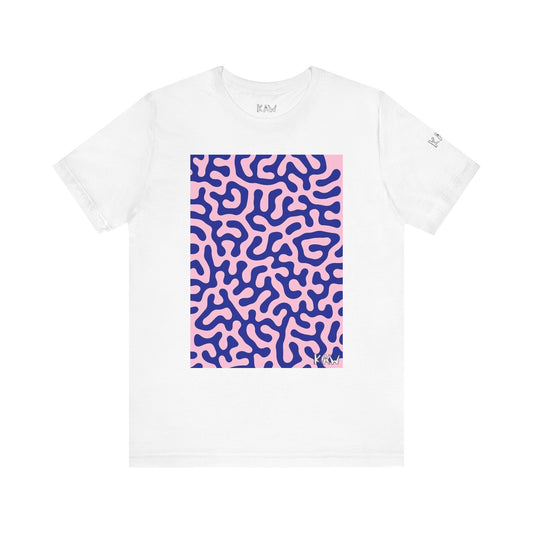 K.A.W  Short Sleeve Tee Bubble. Gum