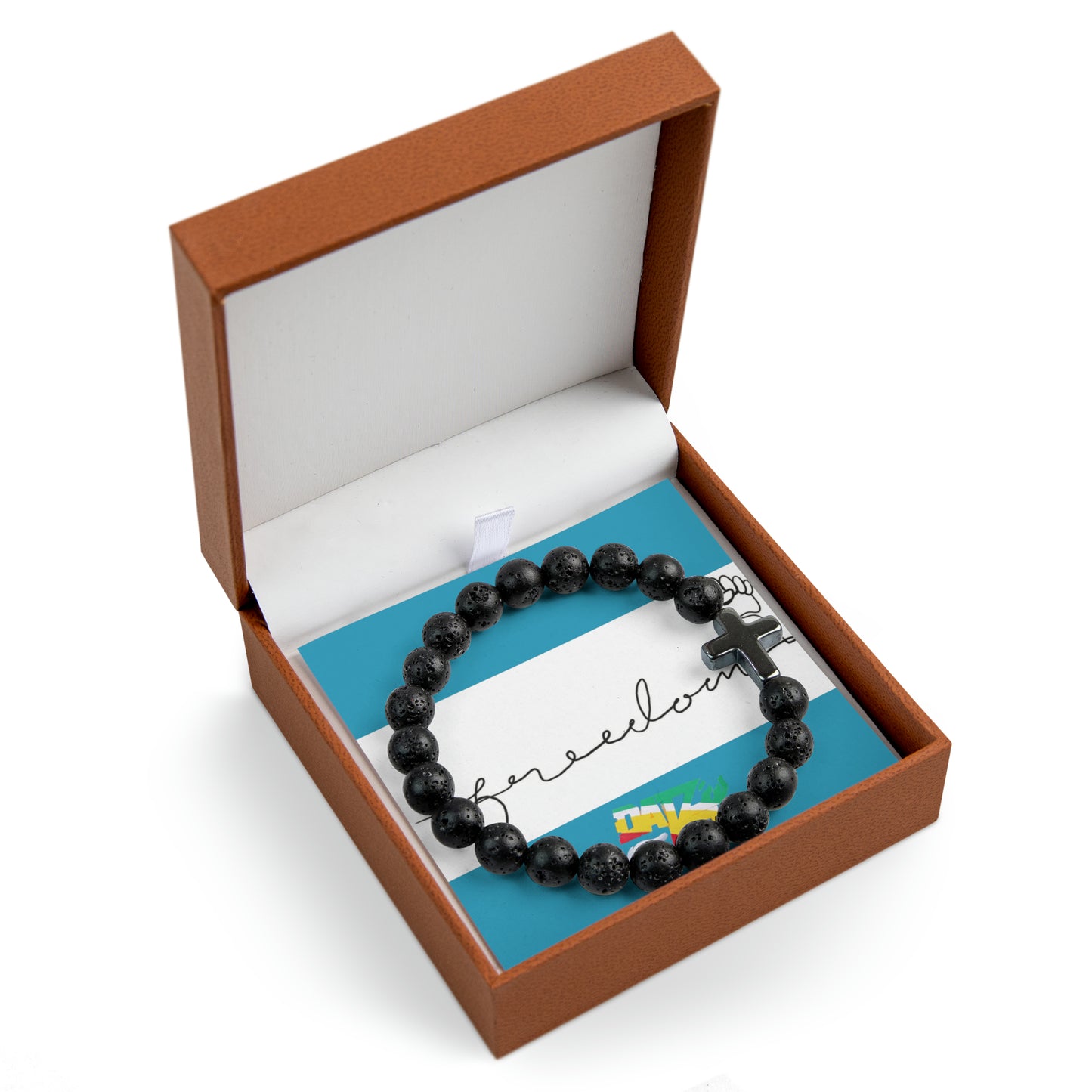 FREEDOM Cross Bead Bracelet