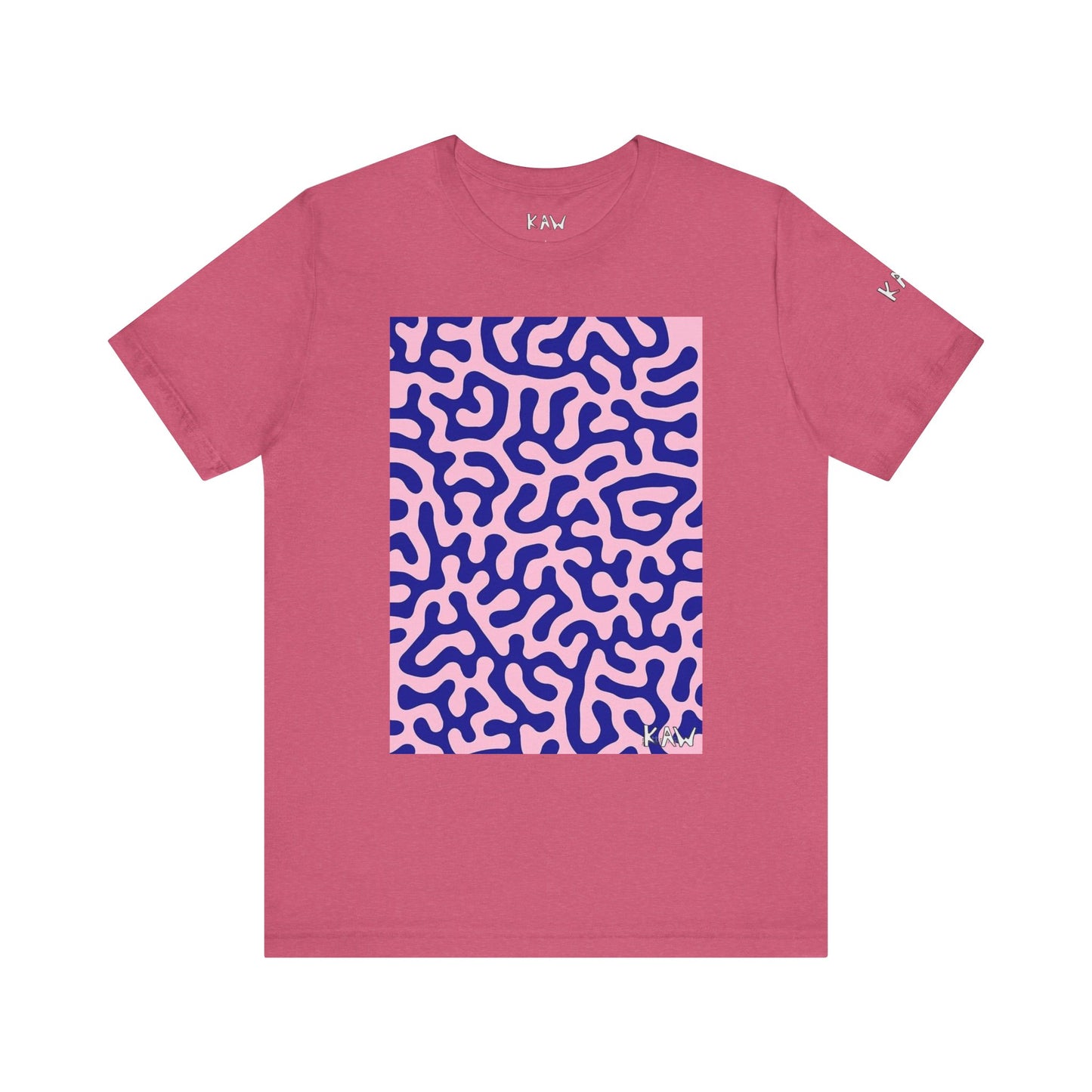 K.A.W  Short Sleeve Tee Bubble. Gum