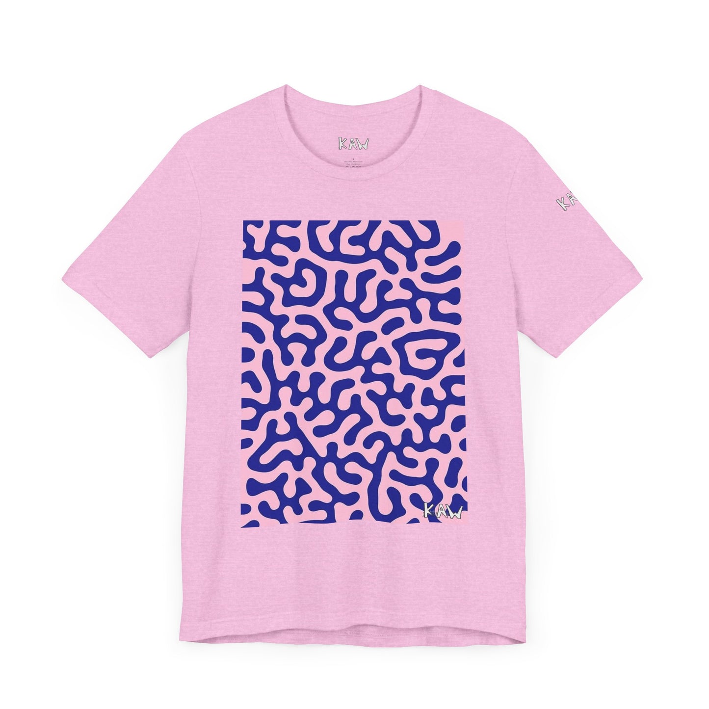 K.A.W  Short Sleeve Tee Bubble. Gum