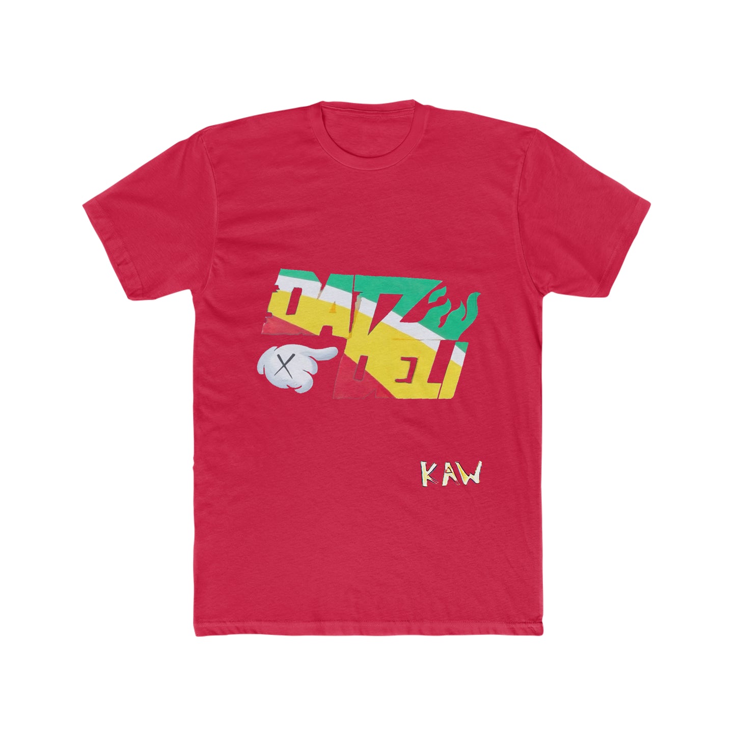 K.A.W. Datz Men's Cotton Crew Tee