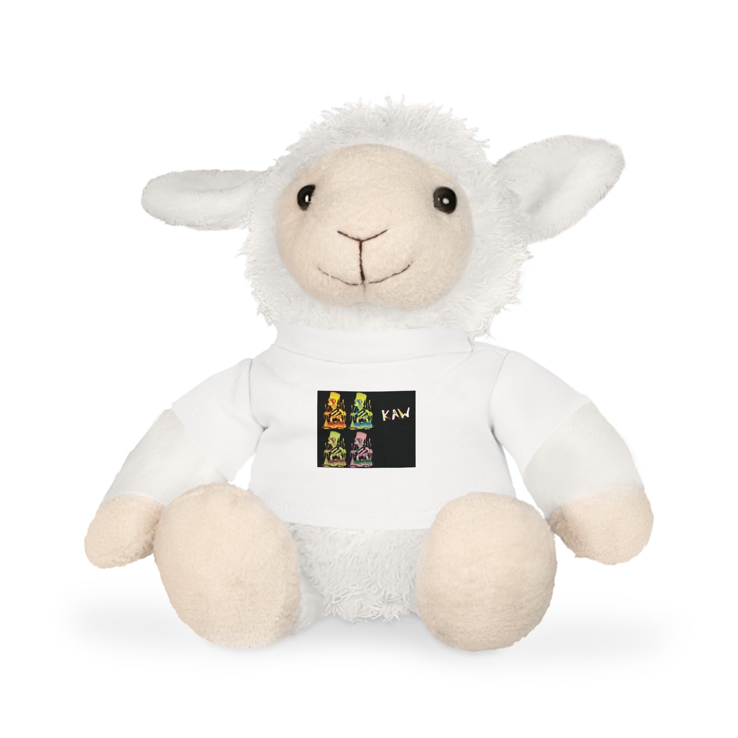 K.A.W. BABY BOO Stuffed Animal with T-Shirt Bart