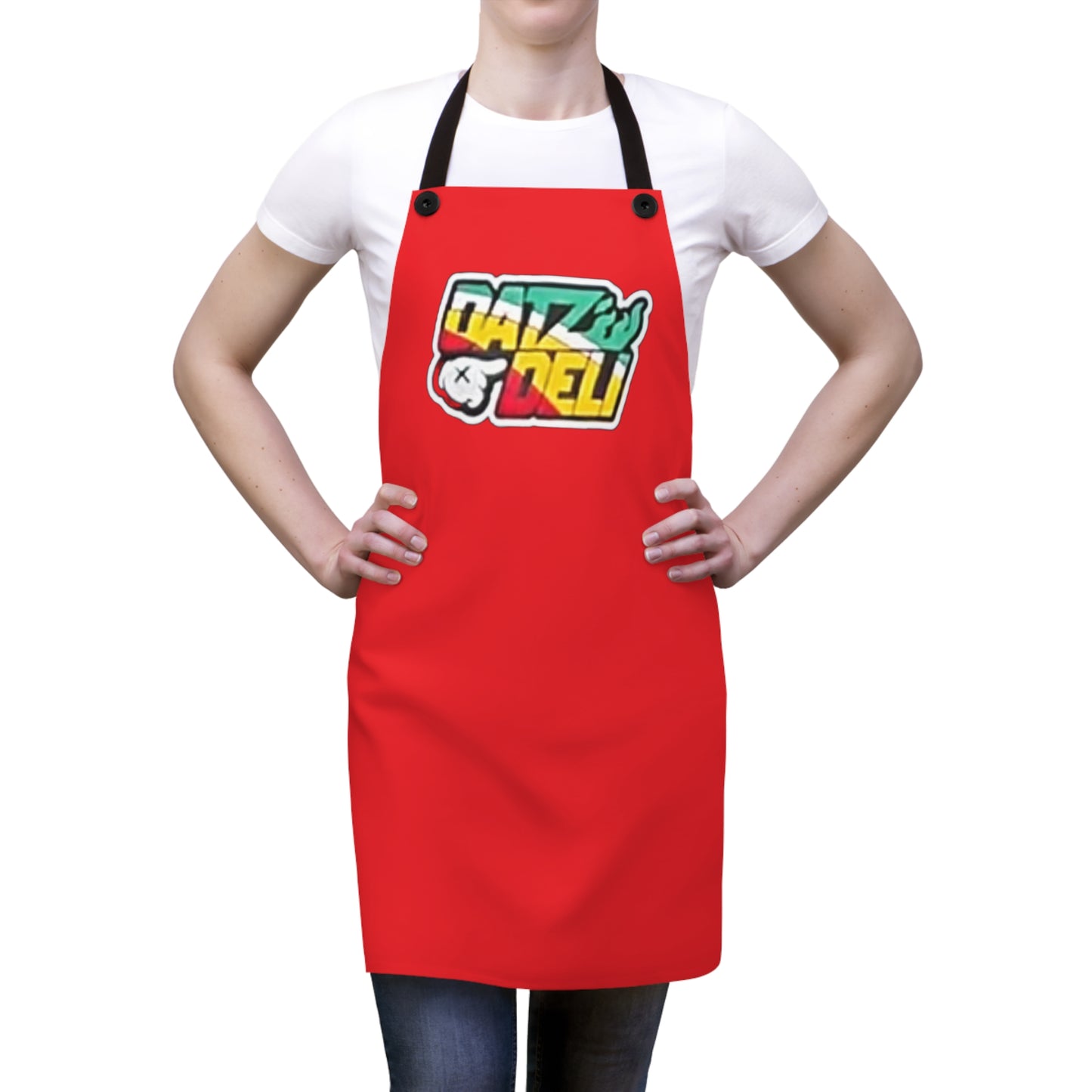 Datz Deli Apron Red
