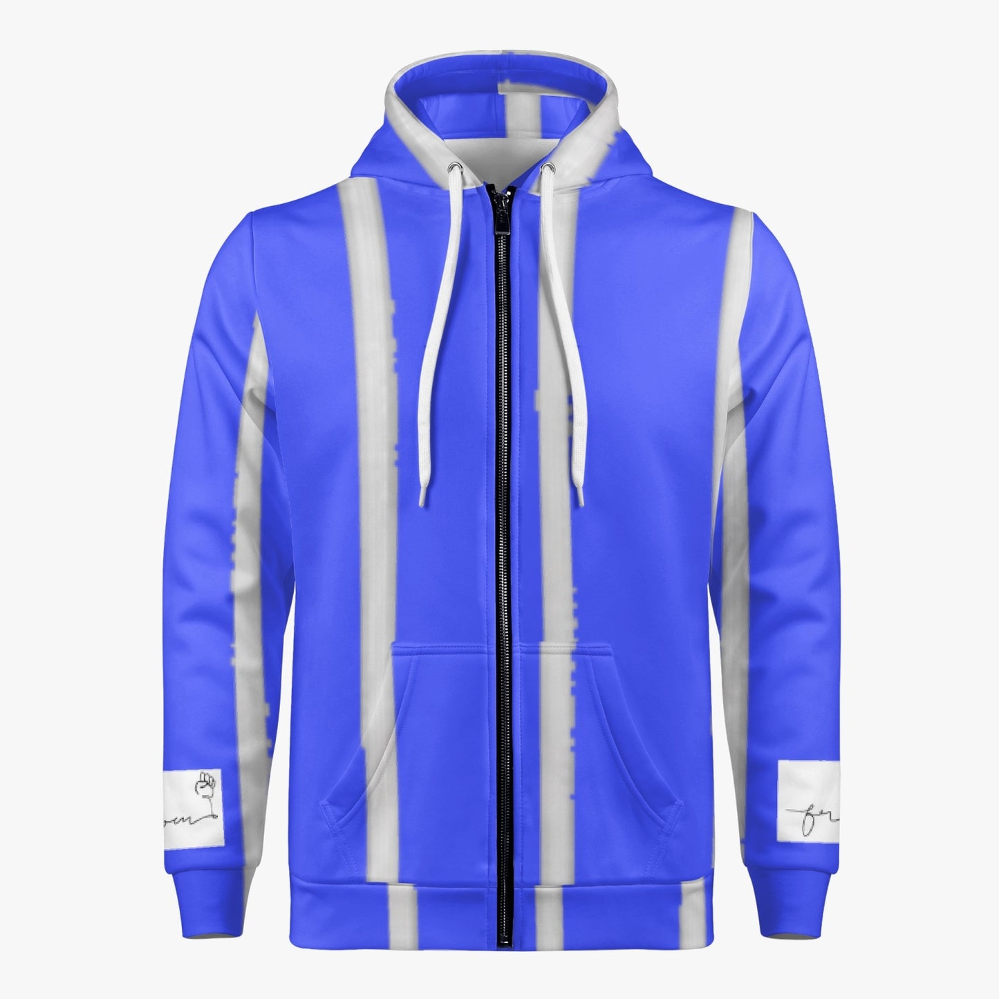 FREEDOM Men's AOP Full Zip Up Hoodie