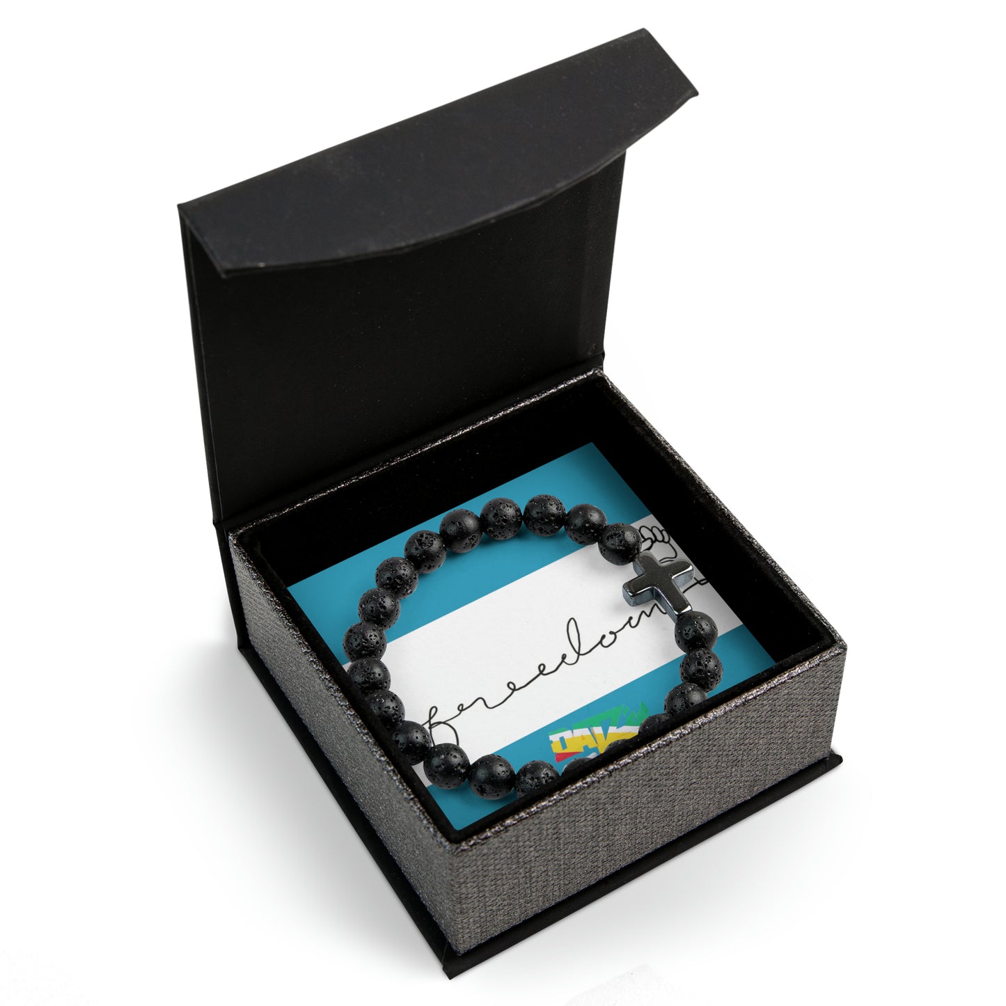 FREEDOM Cross Bead Bracelet