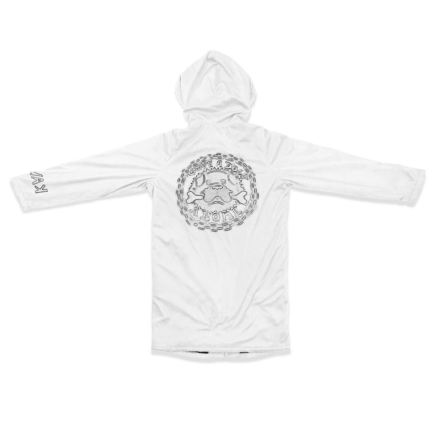 K.A.W GIVE A DOG A BONE Zipper Cloak