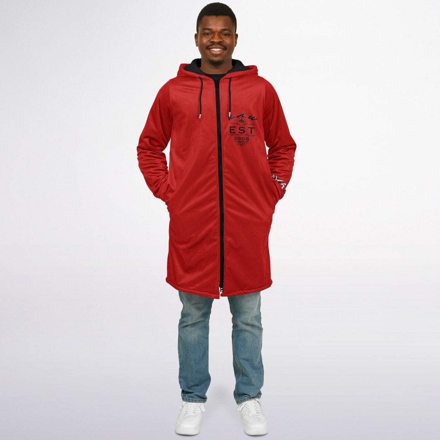 K.A.W GIVE A DOG A BONE Zipper Cloak