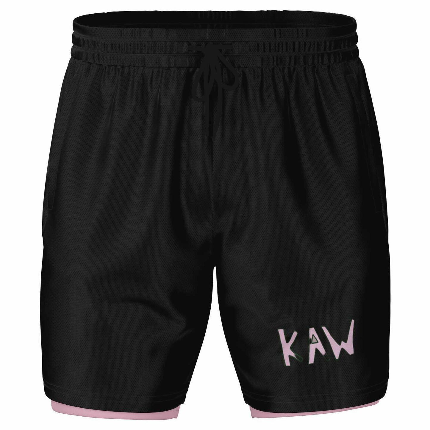 KAW Pink 2-in-1 Shorts
