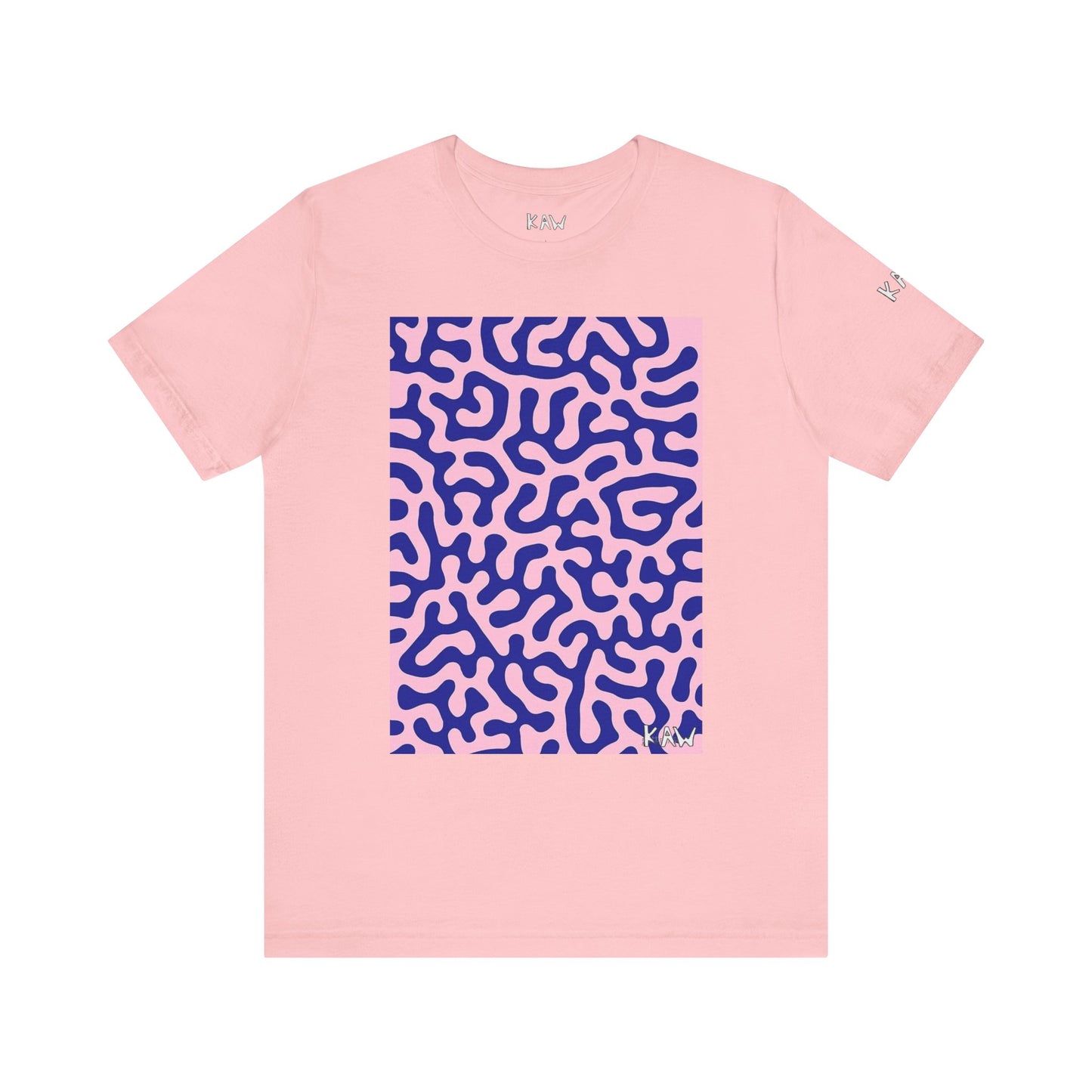 K.A.W  Short Sleeve Tee Bubble. Gum