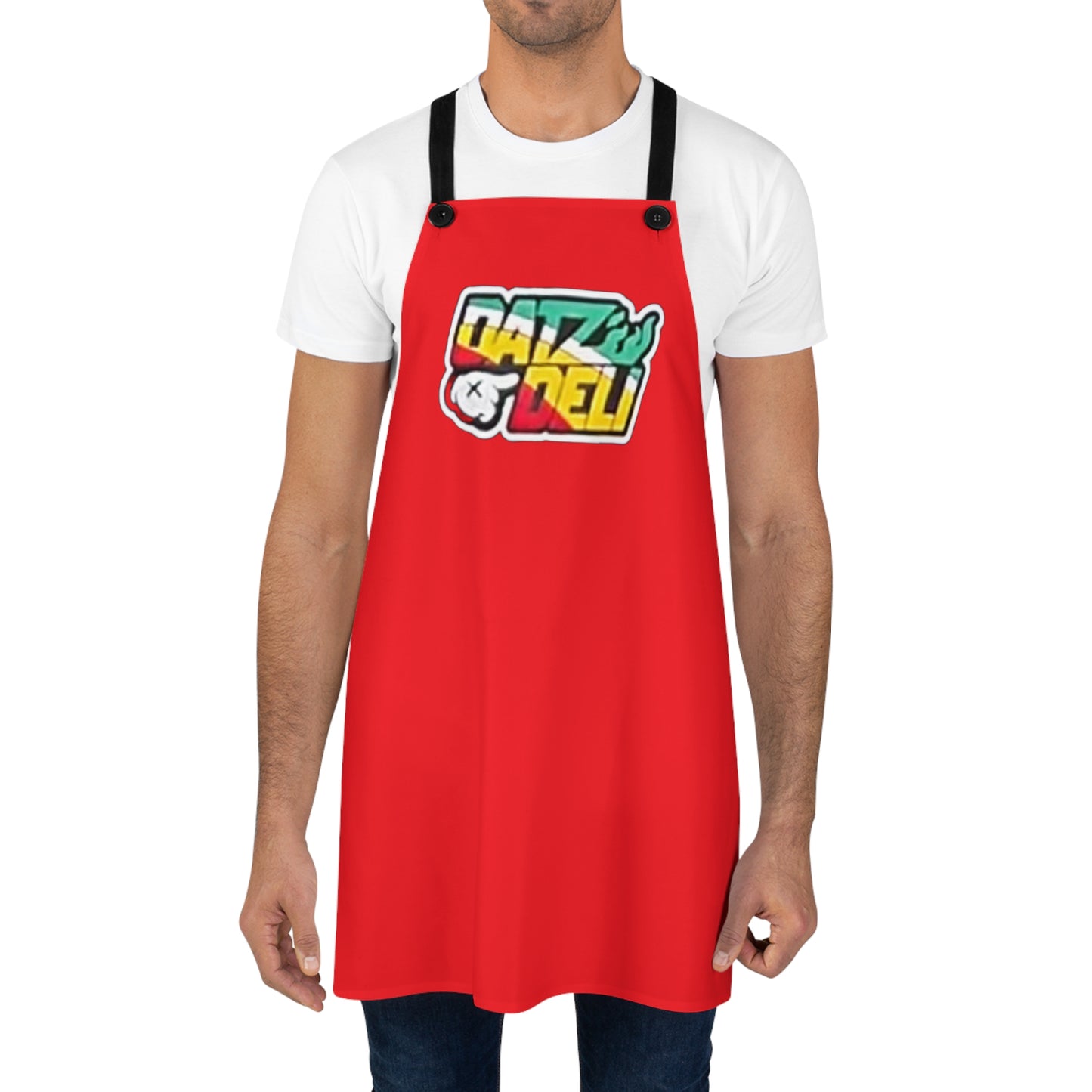 Datz Deli Apron Red