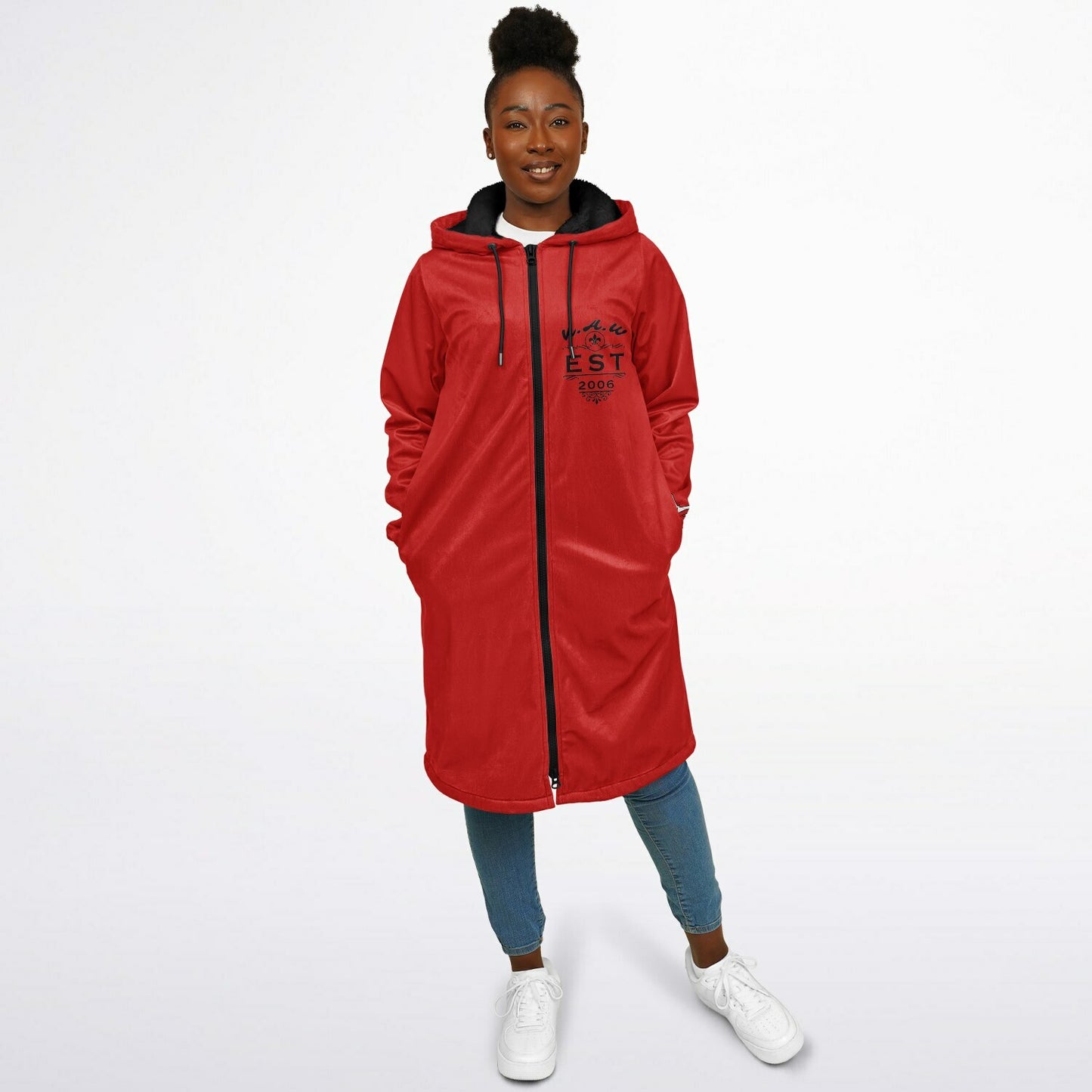 K.A.W GIVE A DOG A BONE Zipper Cloak