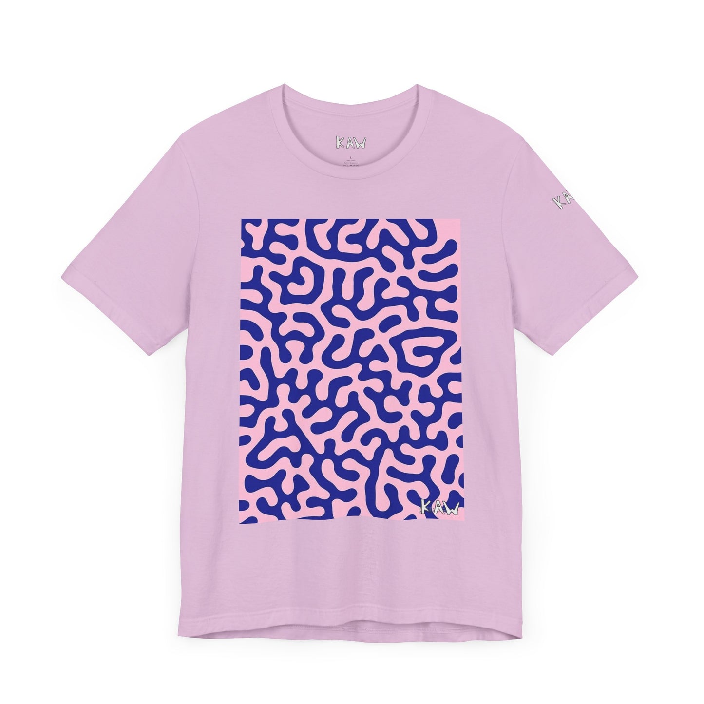 K.A.W  Short Sleeve Tee Bubble. Gum