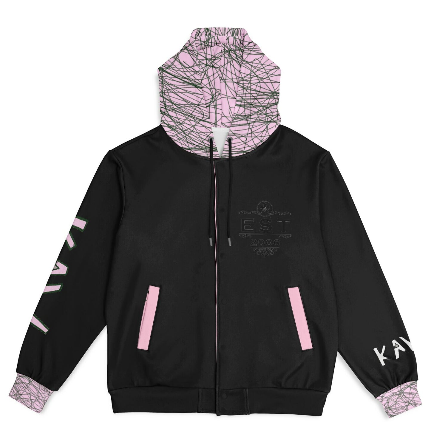 K.A.W GIVE A DOG A BONE Baseball Jacket