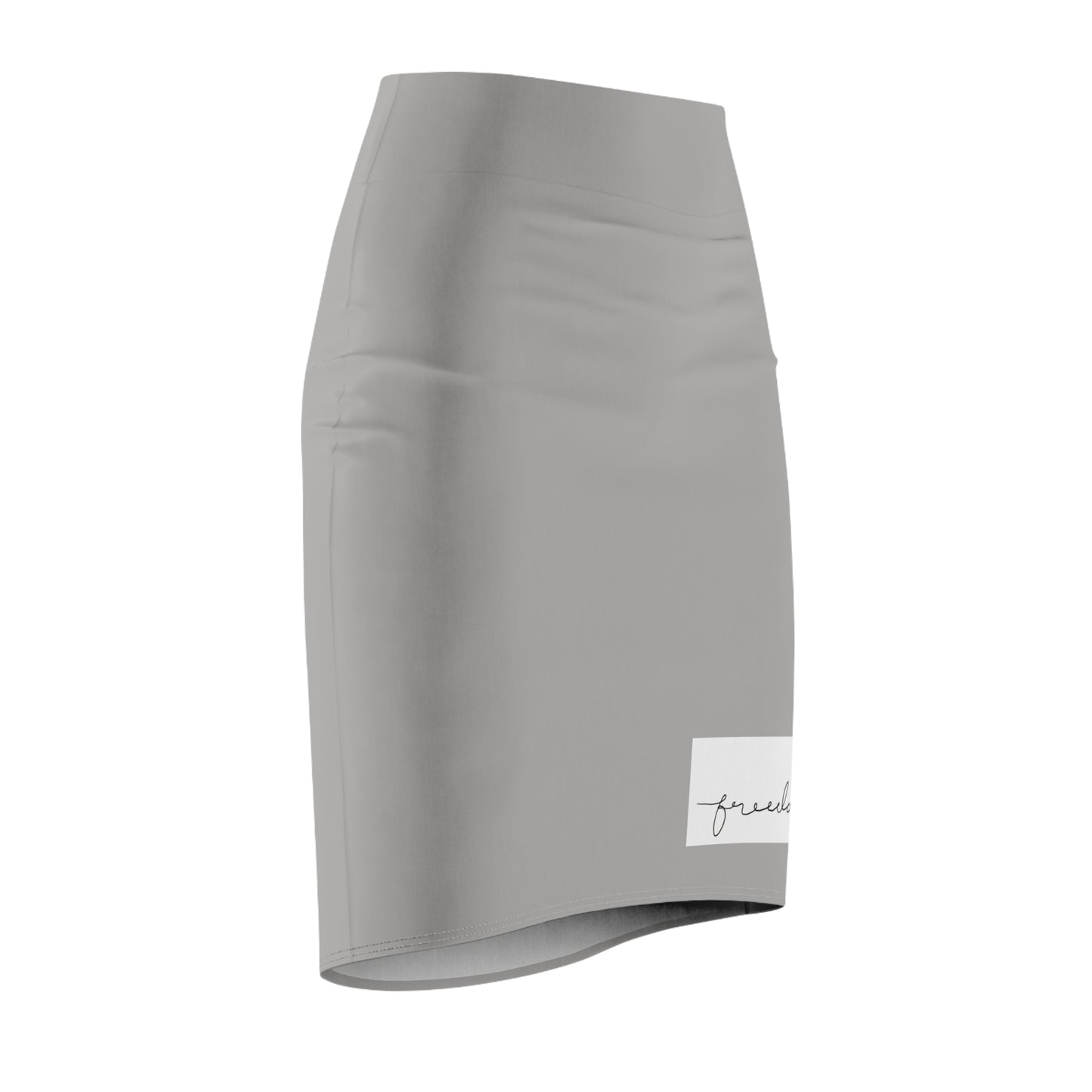 FREEDOM Fourn Pencil Skirt Lite Grey