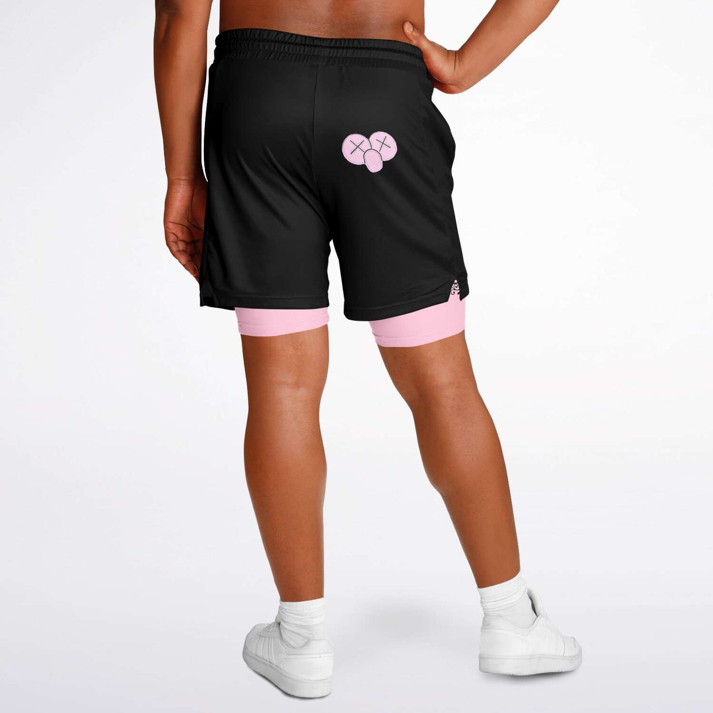 KAW Pink 2-in-1 Shorts