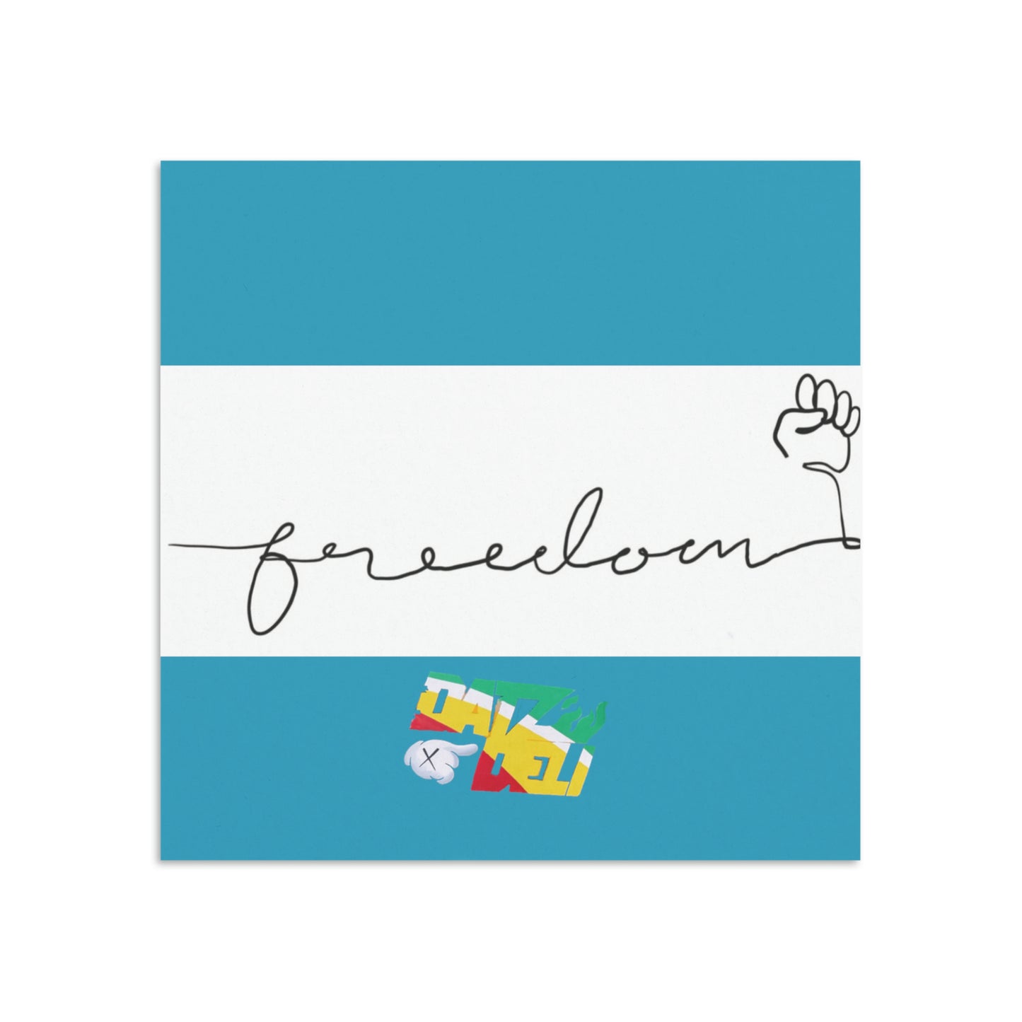 FREEDOM Cross Bead Bracelet