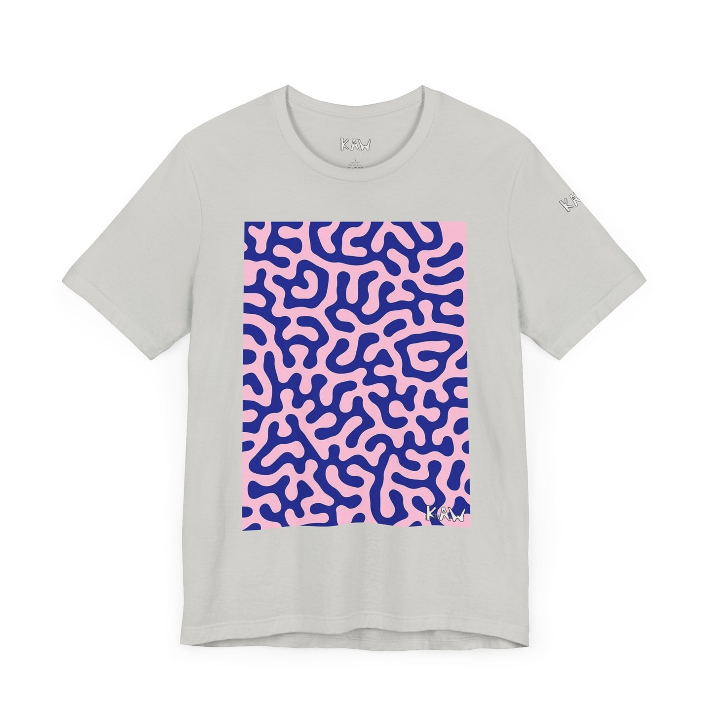 K.A.W  Short Sleeve Tee Bubble. Gum