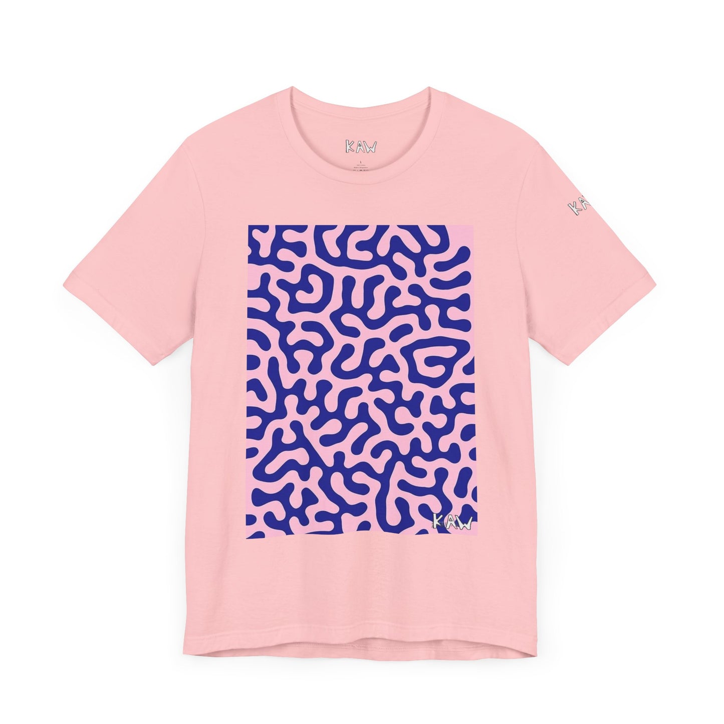 K.A.W  Short Sleeve Tee Bubble. Gum