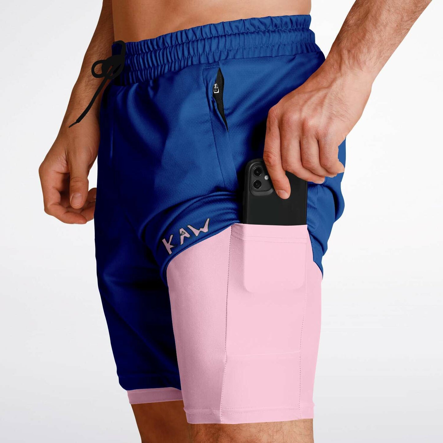 KAW Pink 2-in-1 Shorts