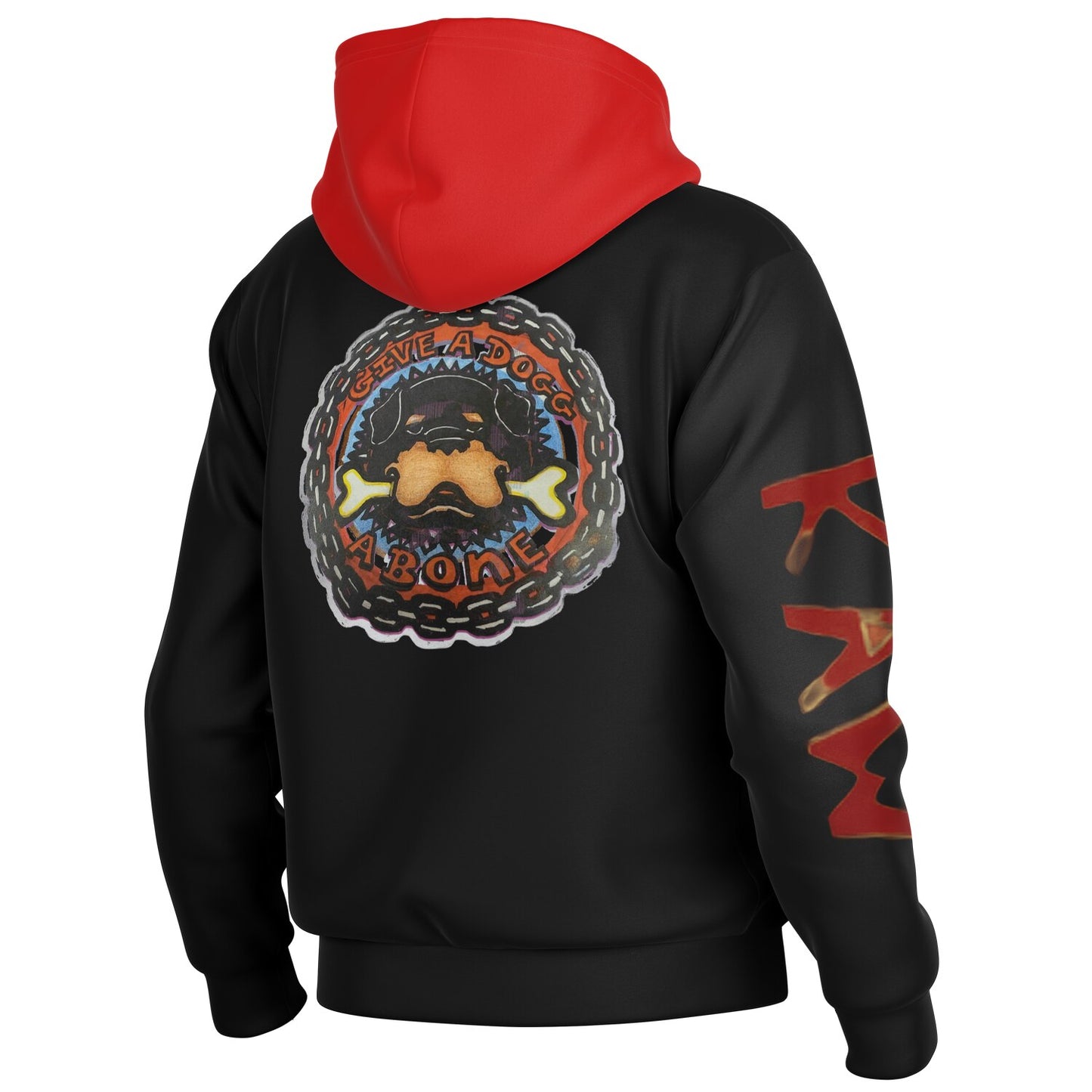 K.A.W GIVE A DOG A BONE Baseball Jacket