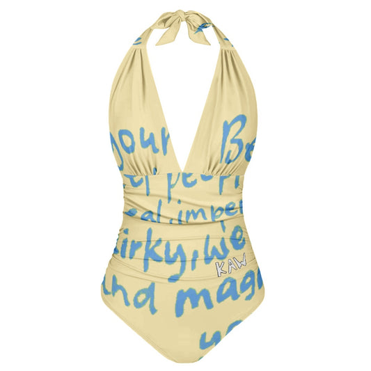 K.A.W Women's One-Piece Swimsuit