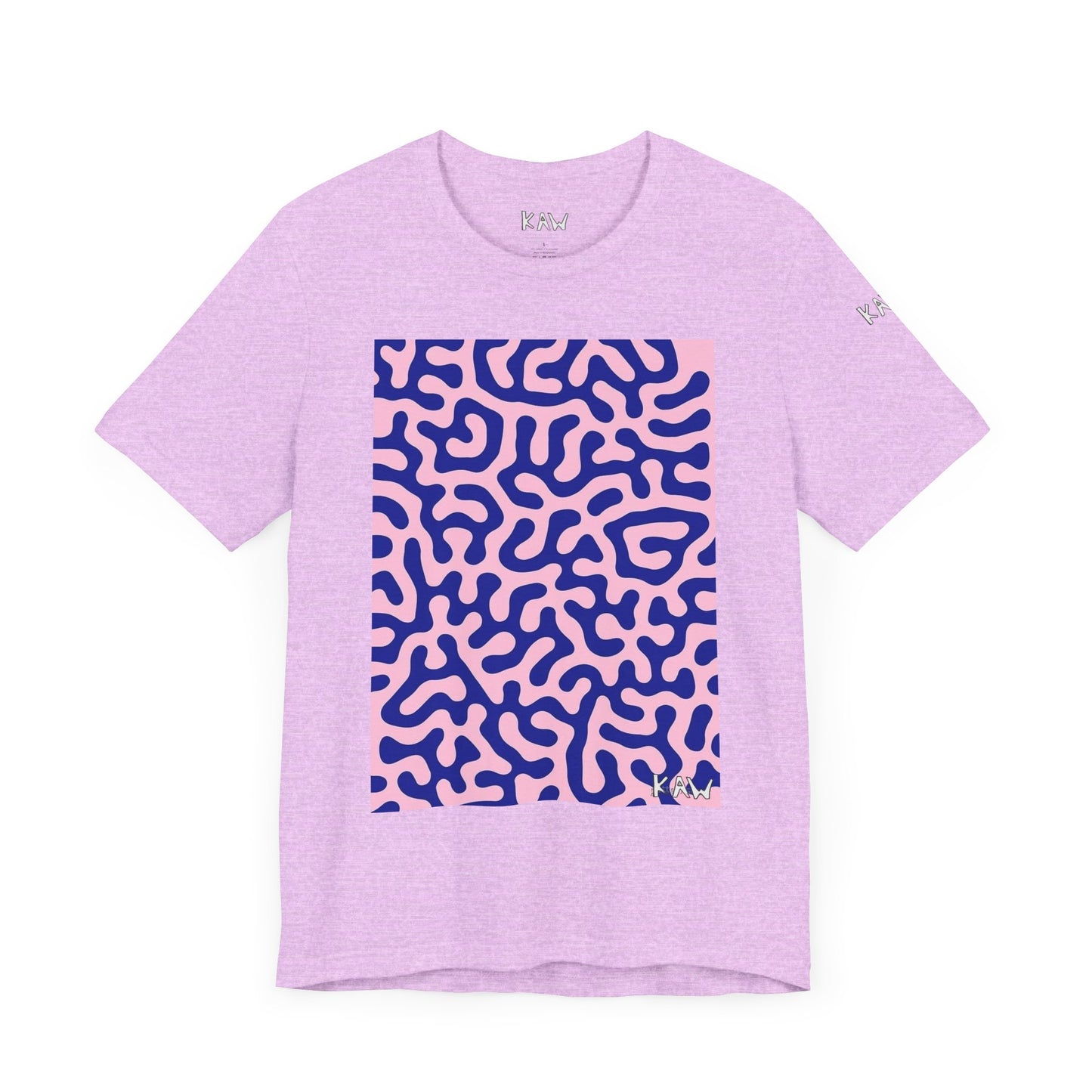 K.A.W  Short Sleeve Tee Bubble. Gum