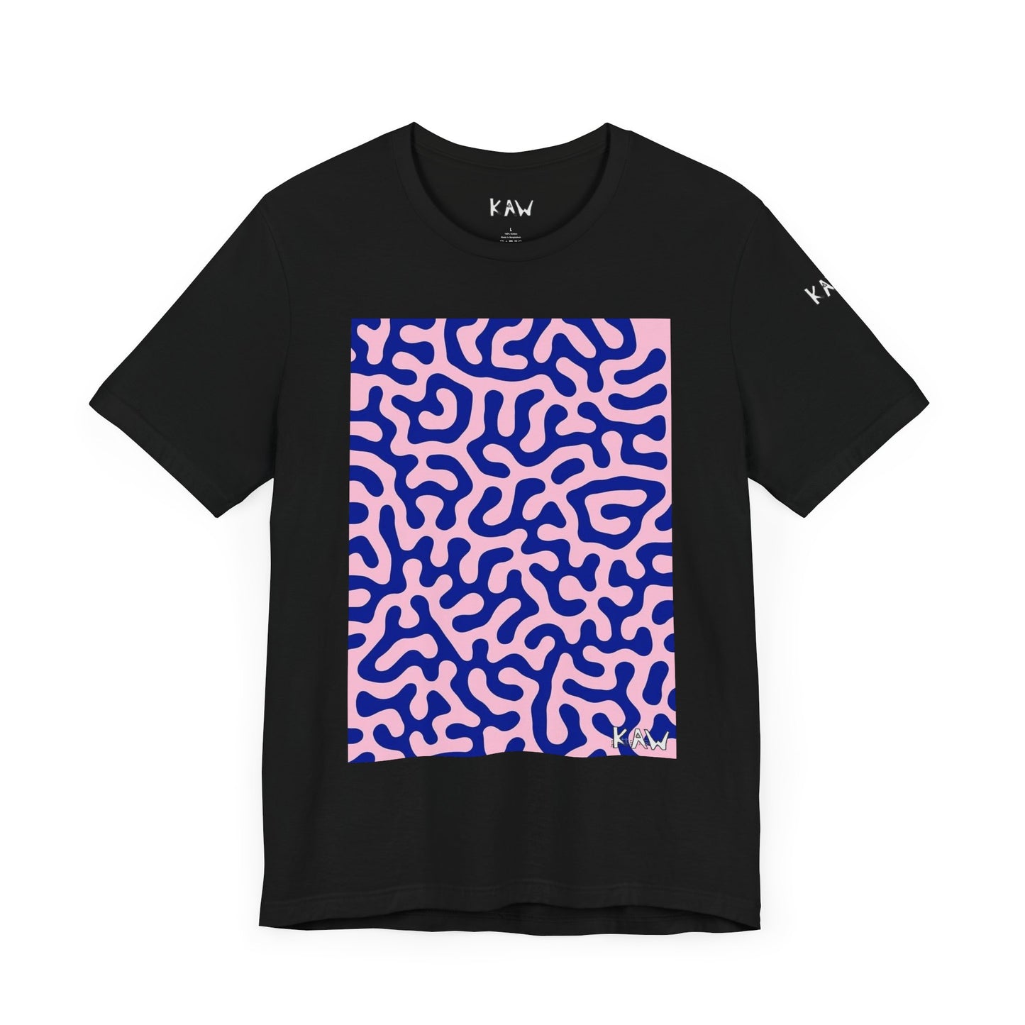 K.A.W  Short Sleeve Tee Bubble. Gum