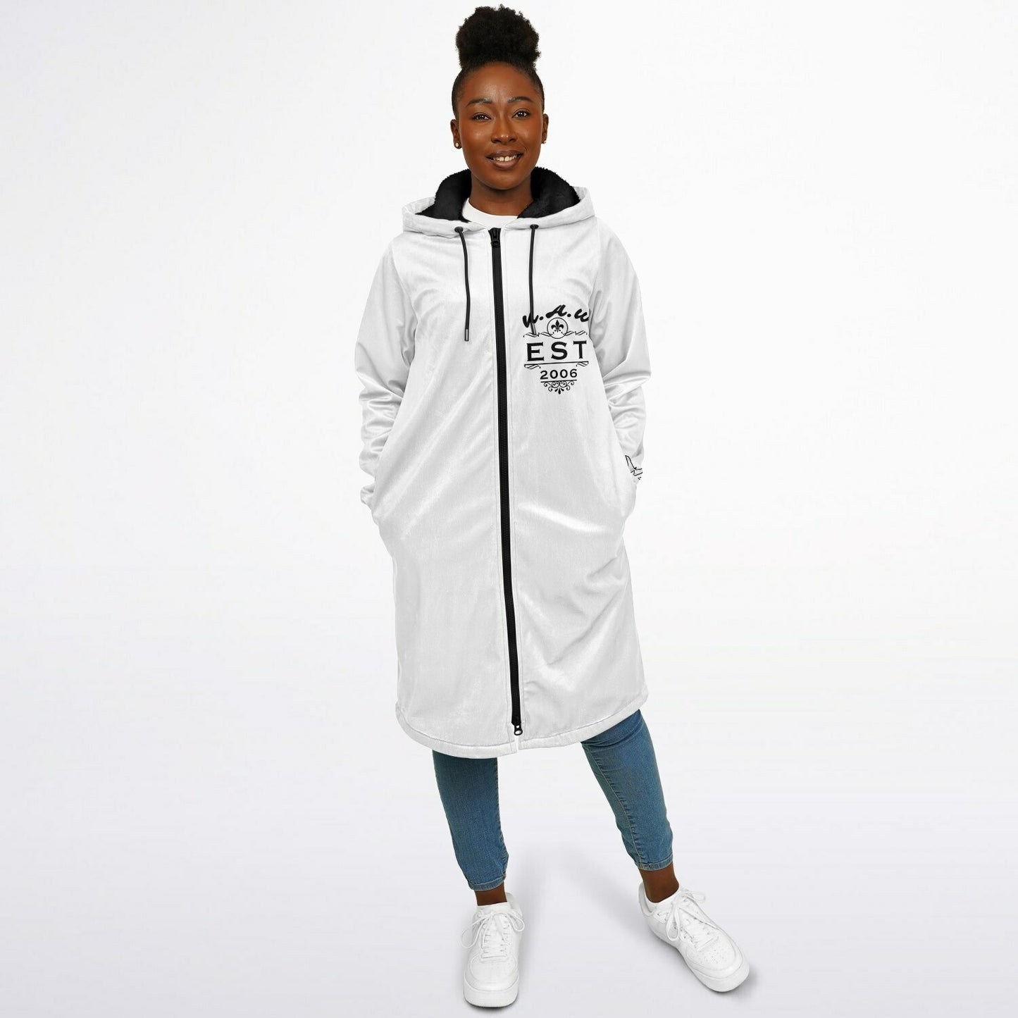 K.A.W GIVE A DOG A BONE Zipper Cloak