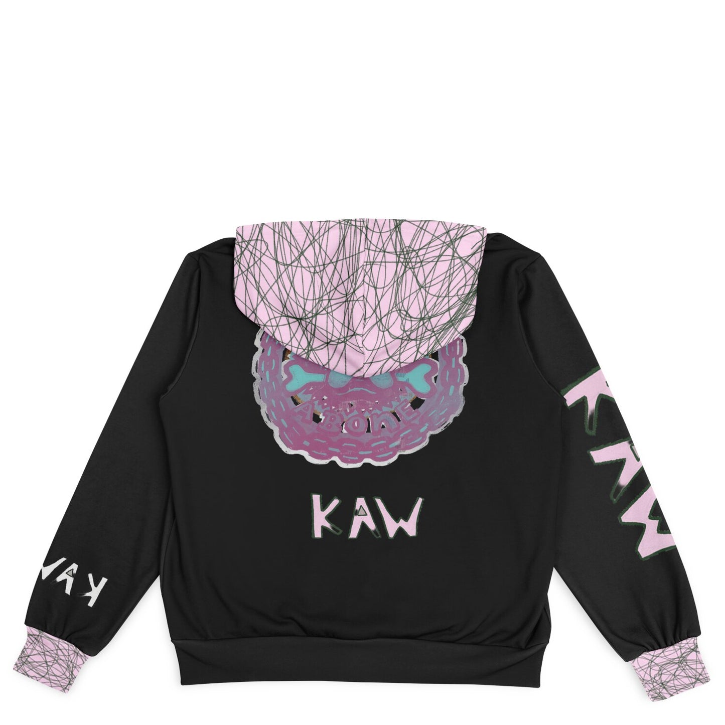 K.A.W GIVE A DOG A BONE Baseball Jacket