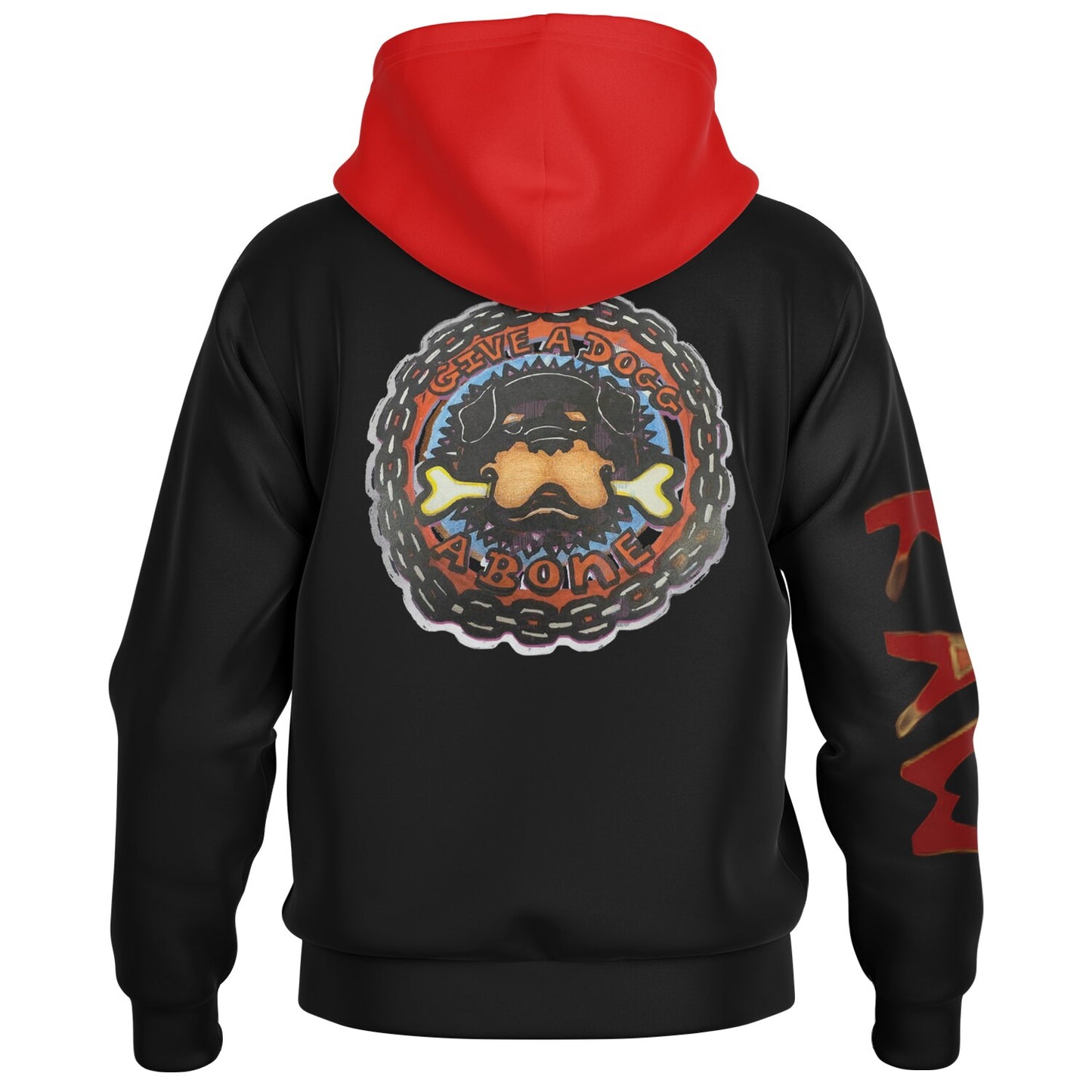 K.A.W GIVE A DOG A BONE Baseball Jacket