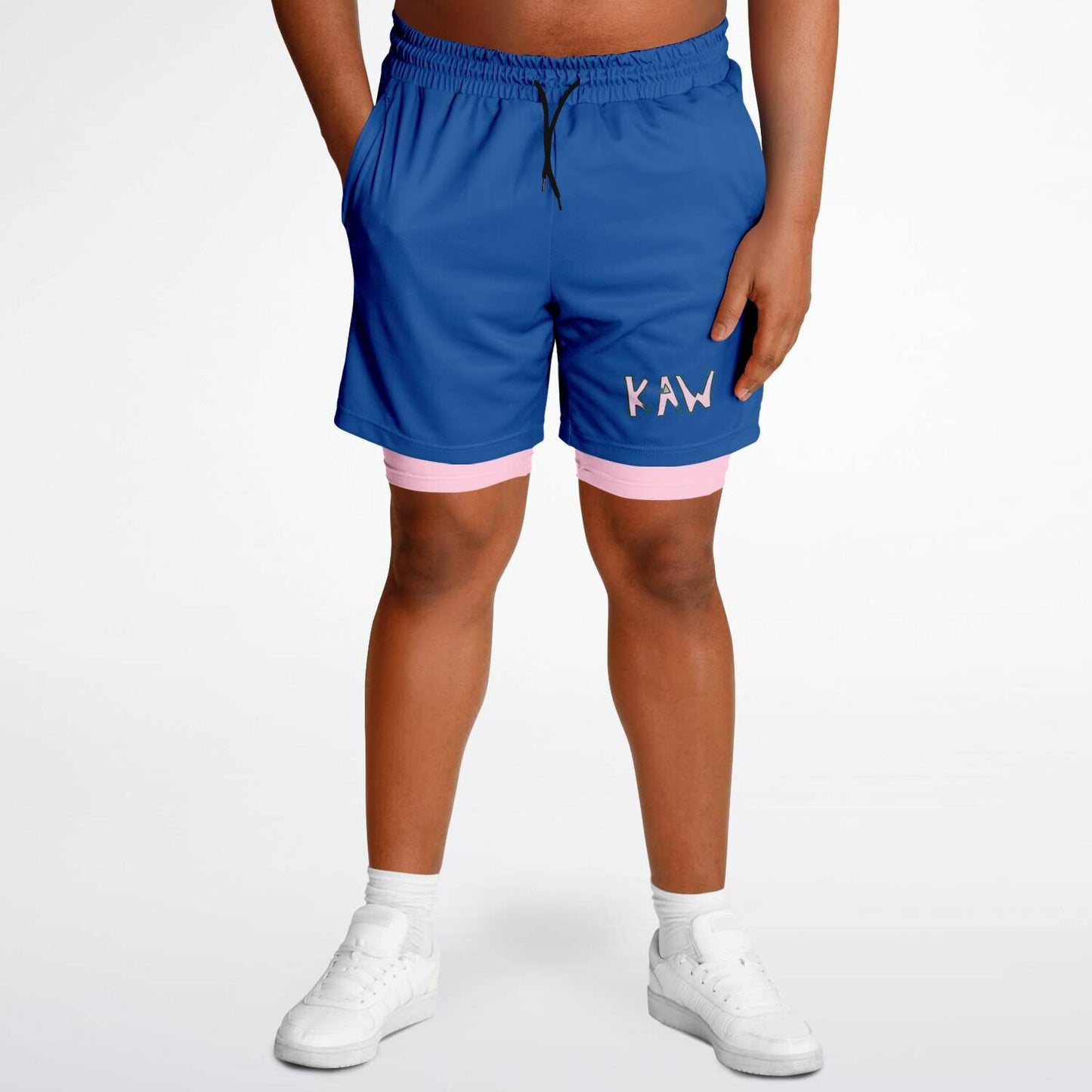KAW Pink 2-in-1 Shorts