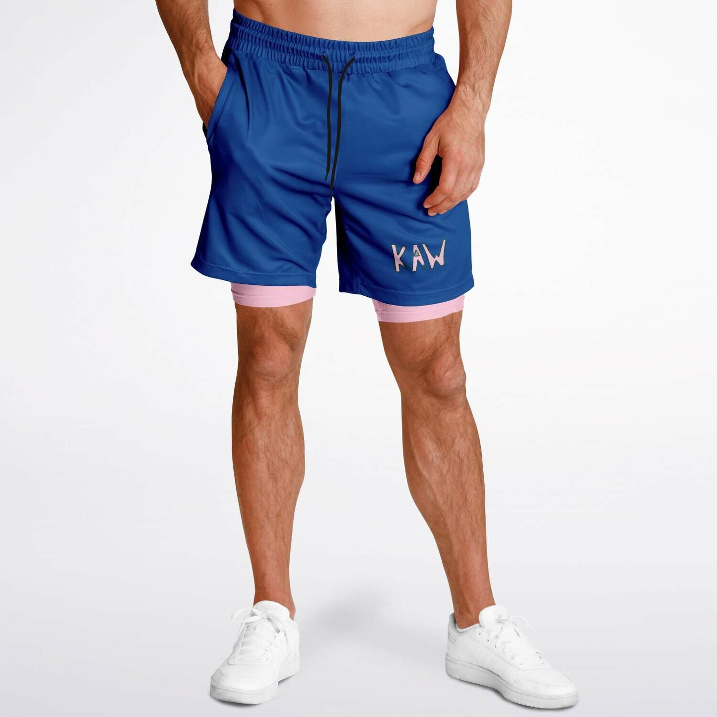 KAW Pink 2-in-1 Shorts