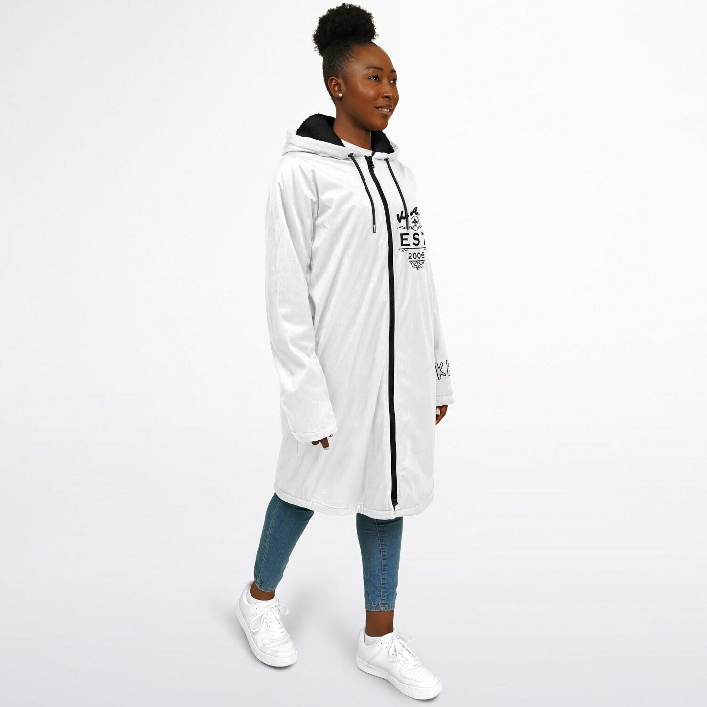 K.A.W GIVE A DOG A BONE Zipper Cloak