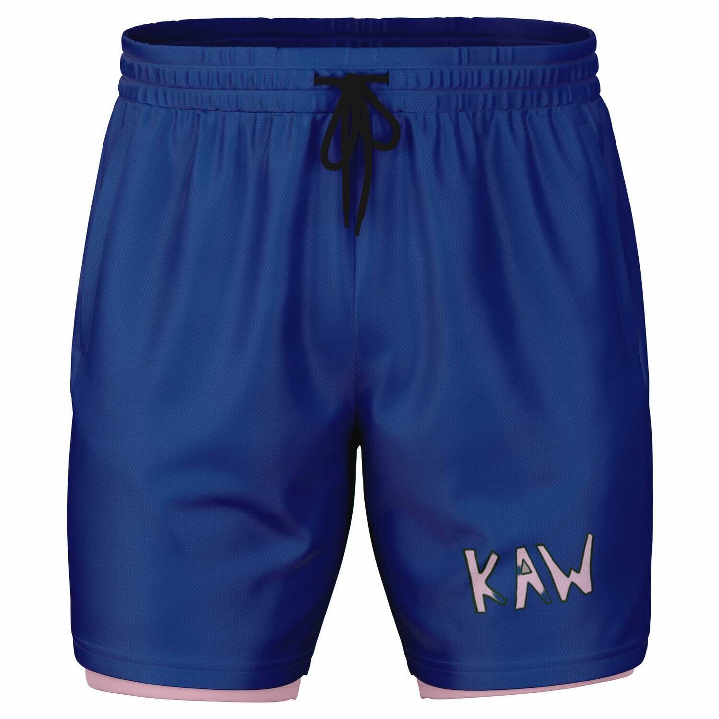 KAW Pink 2-in-1 Shorts