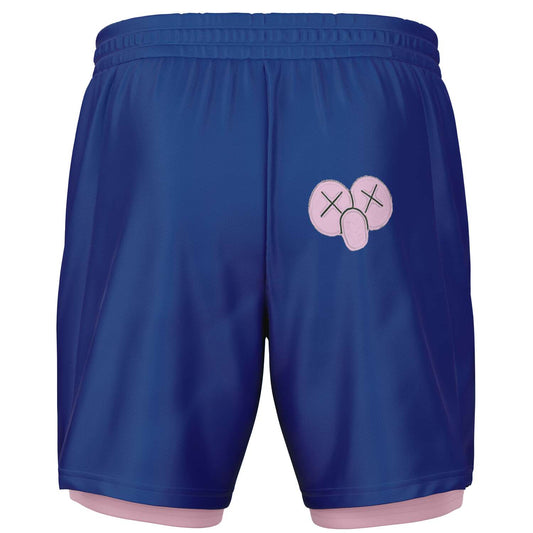 KAW Pink 2-in-1 Shorts
