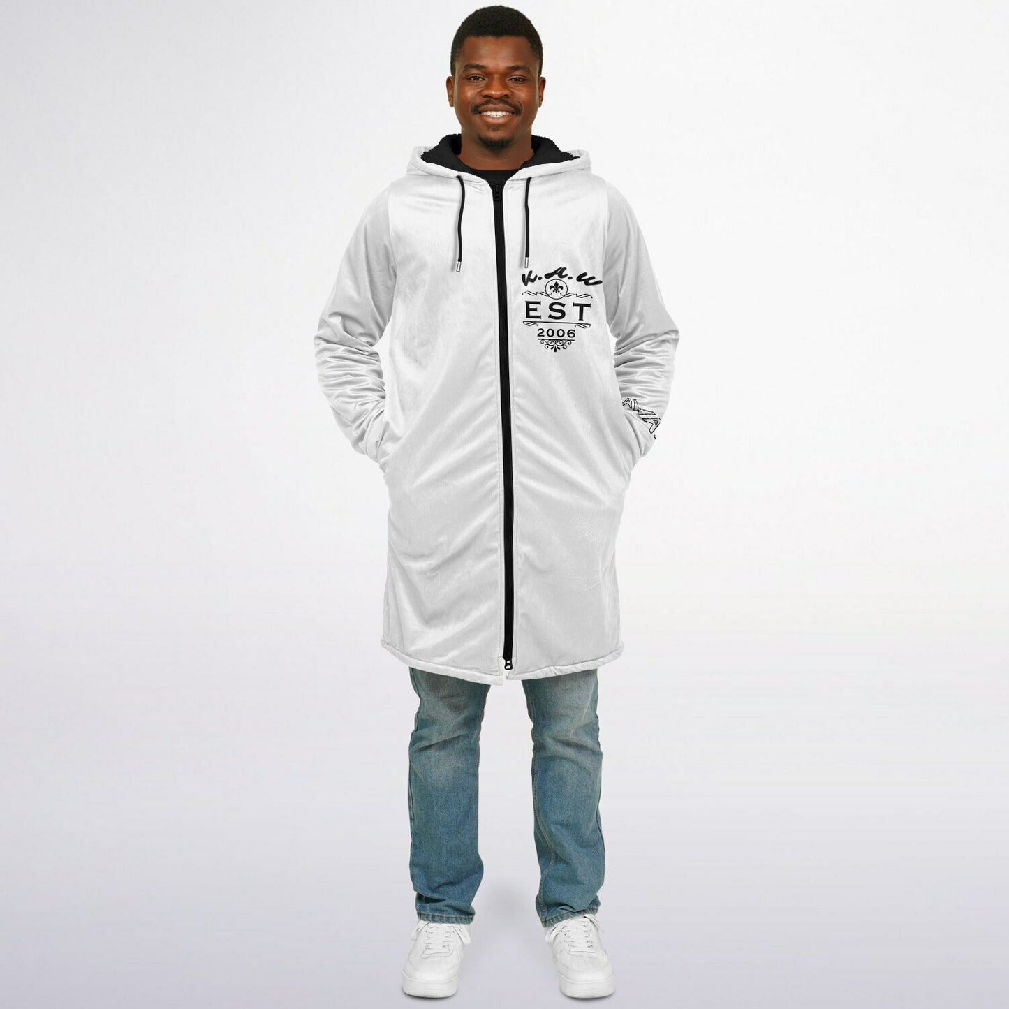 K.A.W GIVE A DOG A BONE Zipper Cloak