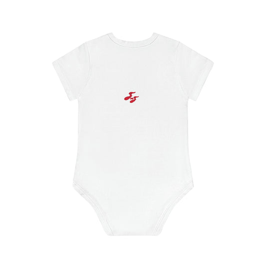 .K.A.W. Pink Logo Baby Bodysuit