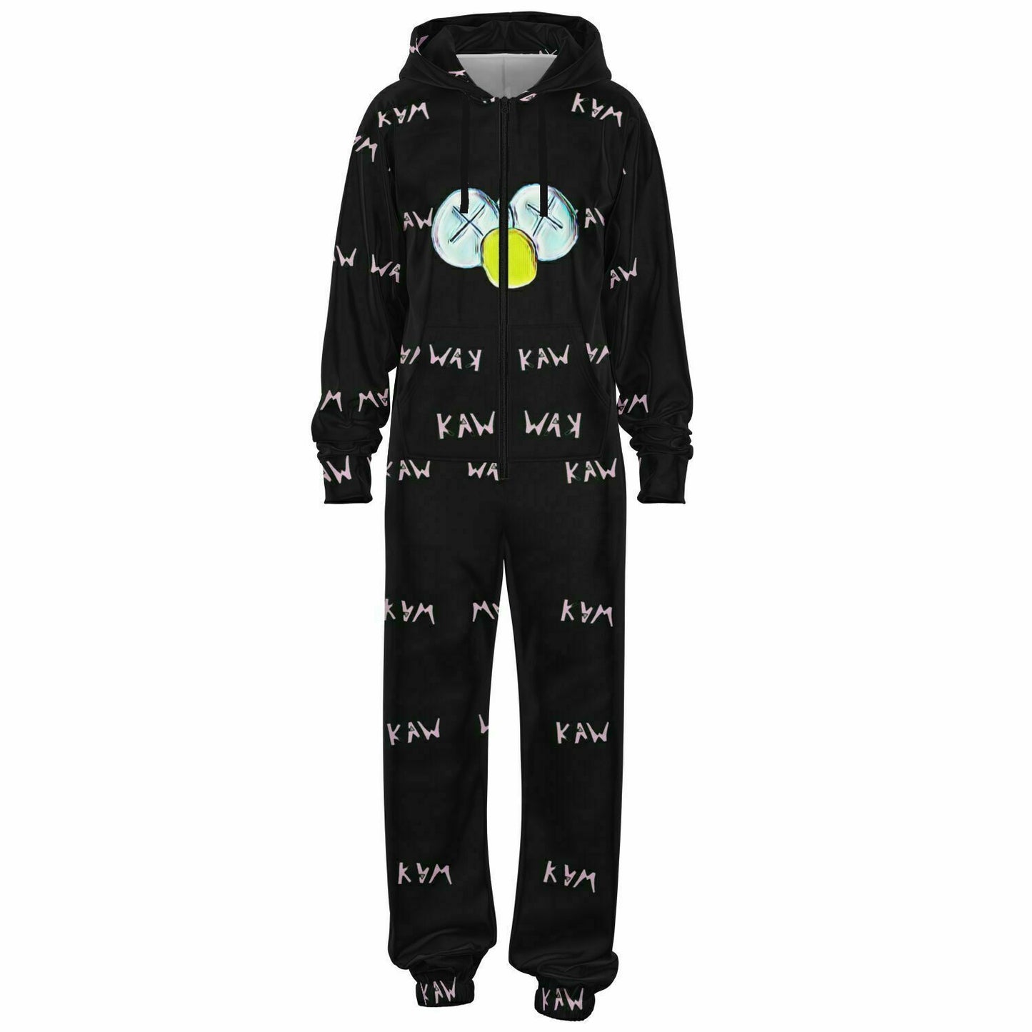 K.A.W Bomb Pink Jumpsuit