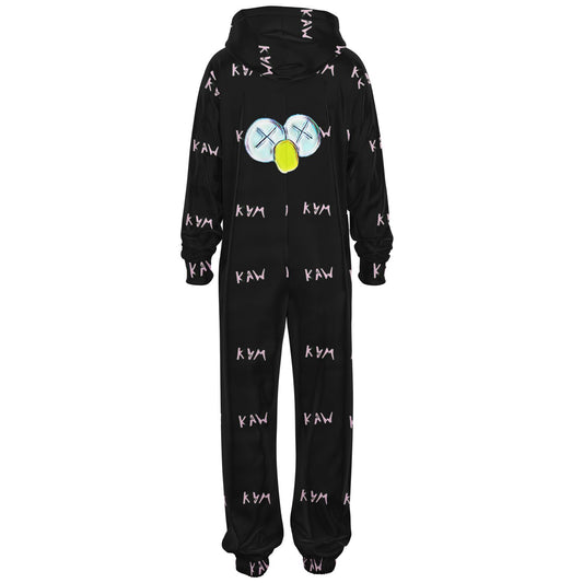 K.A.W Bomb Pink Jumpsuit