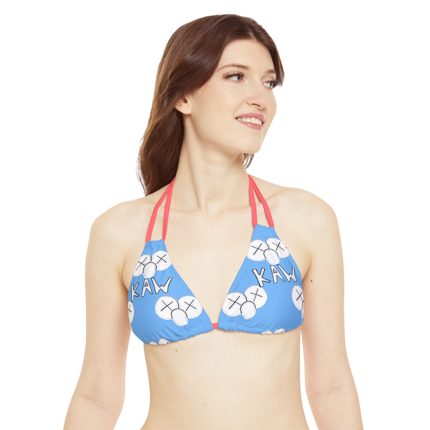 K.A.W. Strappy Bikini Set Blue