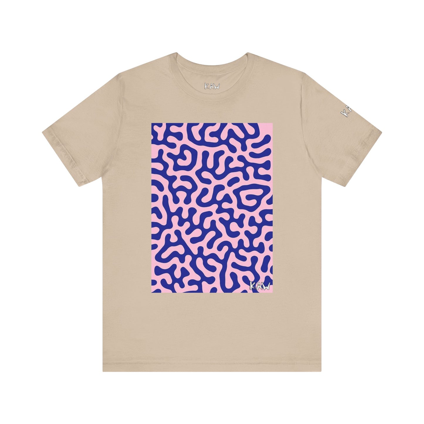 K.A.W  Short Sleeve Tee Bubble. Gum