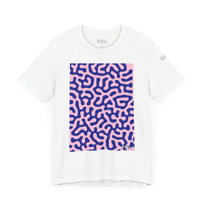 K.A.W  Short Sleeve Tee Bubble. Gum