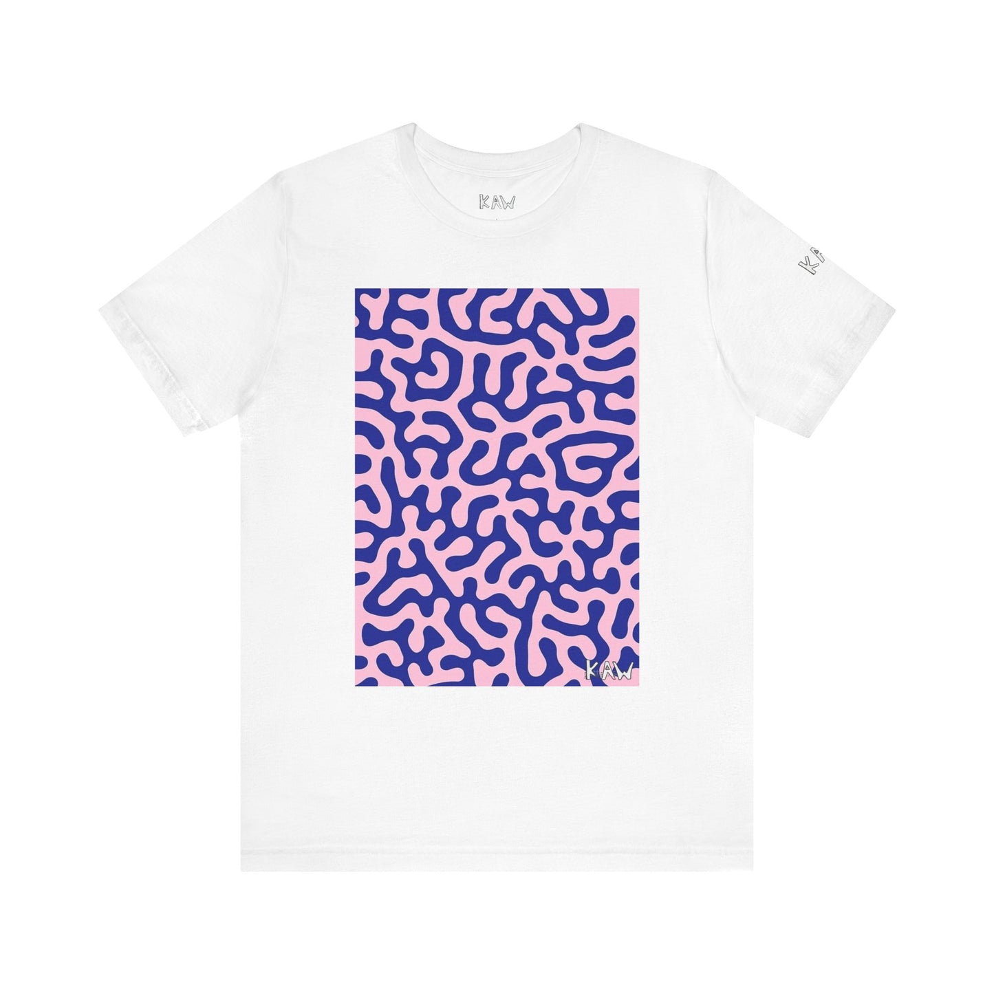 K.A.W  Short Sleeve Tee Bubble. Gum
