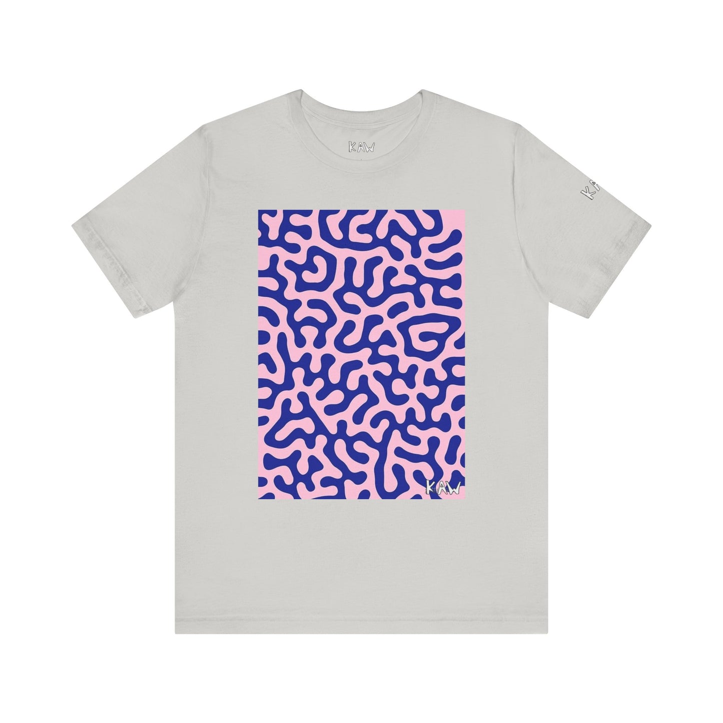 K.A.W  Short Sleeve Tee Bubble. Gum