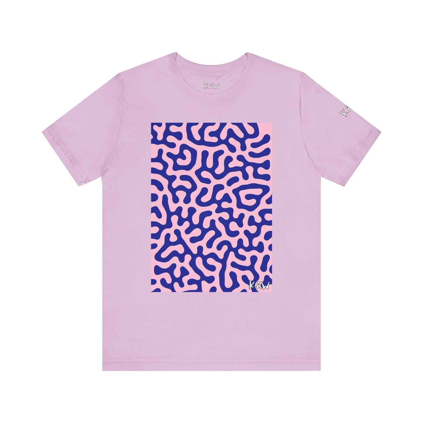K.A.W  Short Sleeve Tee Bubble. Gum