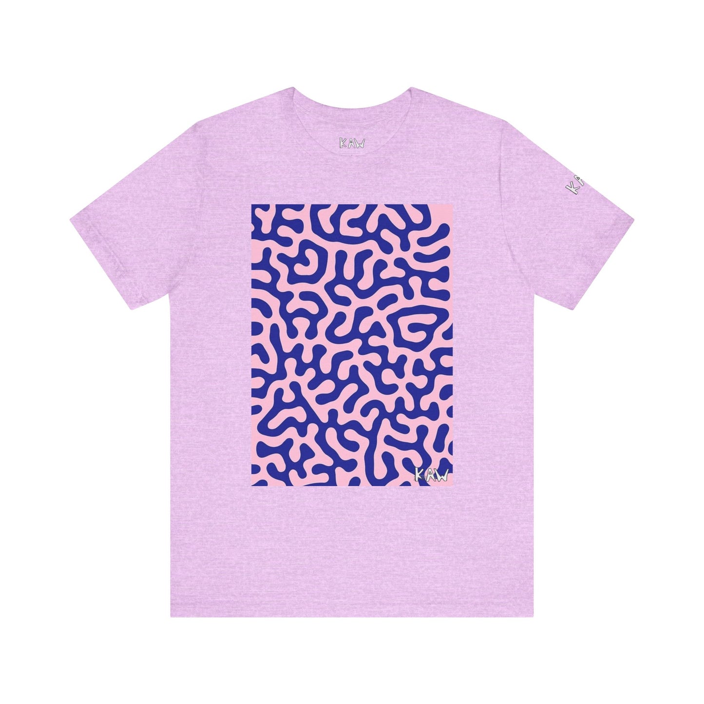 K.A.W  Short Sleeve Tee Bubble. Gum