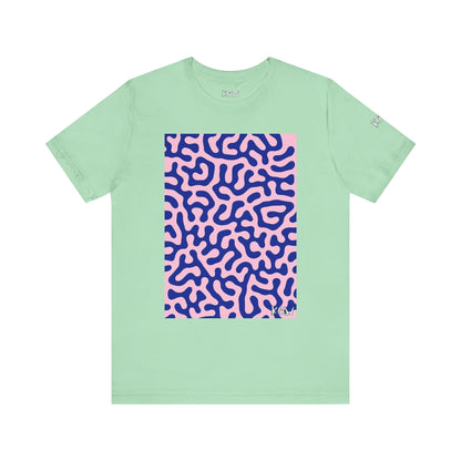 K.A.W  Short Sleeve Tee Bubble. Gum